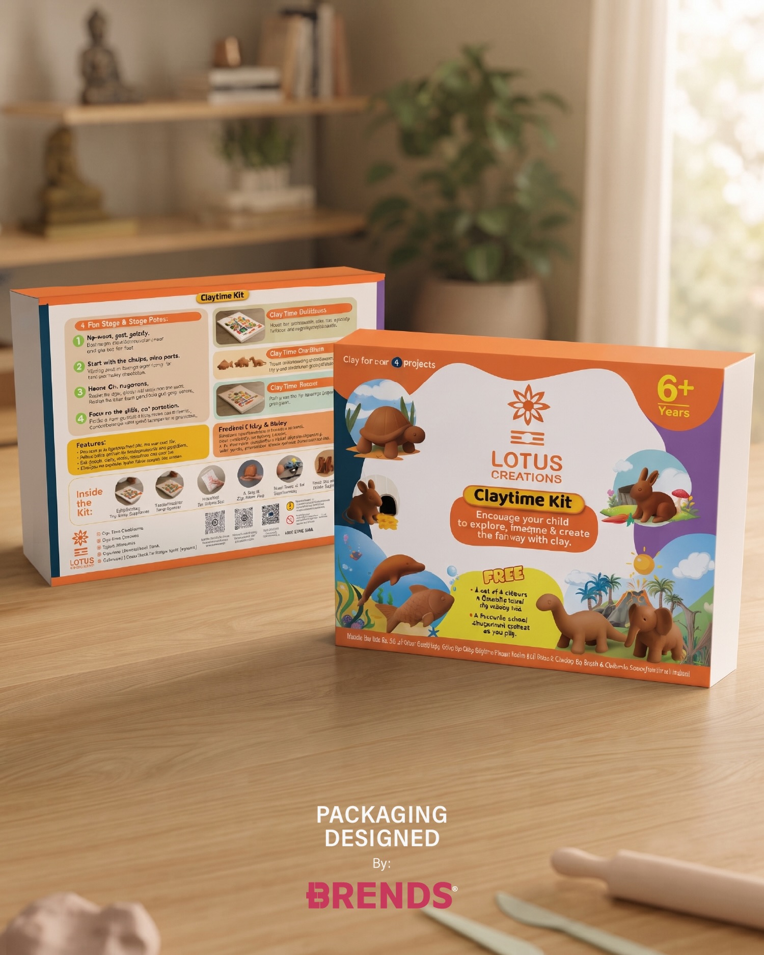 Shelf appeal isn’t an accident—it’s the result of decades of strategic design thinking. ✏️✨

When our client from Nagpur approached us for the Claytime Kit, the goal was clear: create a hardtop outer pack that instantly captures a child’s imagination and demands attention on a crowded retail shelf.

In a market crowded with generic templates, automated AI generations, and cheap shortcuts, brands choose BRENDSbecause true design is an investment, not an expense. Backed by over 30 years of hands-on advertising and design expertise. We don’t just decorate boxes; we build complete packaging systems that solve retail challenges, attract young buyers, and deliver long-term value that cheaper options simply cannot replicate.

From the vibrant, playful characters on the front to the clearly structured information on the back, every millimeter of this hardtop pack was custom-engineered to convert a casual browser into a buyer.

About BRENDS Advertising & Design: We specialize in building robust brand ecosystems from the ground up, spanning foundational logo creation, packaging design, website development, and strategic digital marketing.

Ready to build your next flagship brand? 📩 DM us to get started.

📞 Selson: 9820917149
📩 brends.connect@gmail.com
🌐 www.brends.in
👍 Follow ‘Brends.in’ on Instagram, Fb & LinkedIn.

#IndianDesignAgencies #AdvertisingAgencyIndia #DesignStudioIndia #BrandingAgencyIndia #CreativeAgencyMumbai